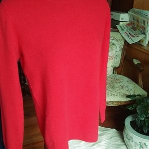 Red Cashmere Sweater